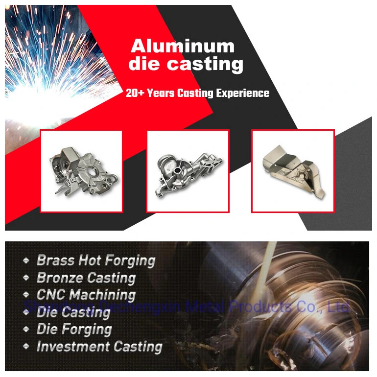 Aluminum Die Casting Zinc Alloy/Zamak Pressure Cast Machine Parts OEM